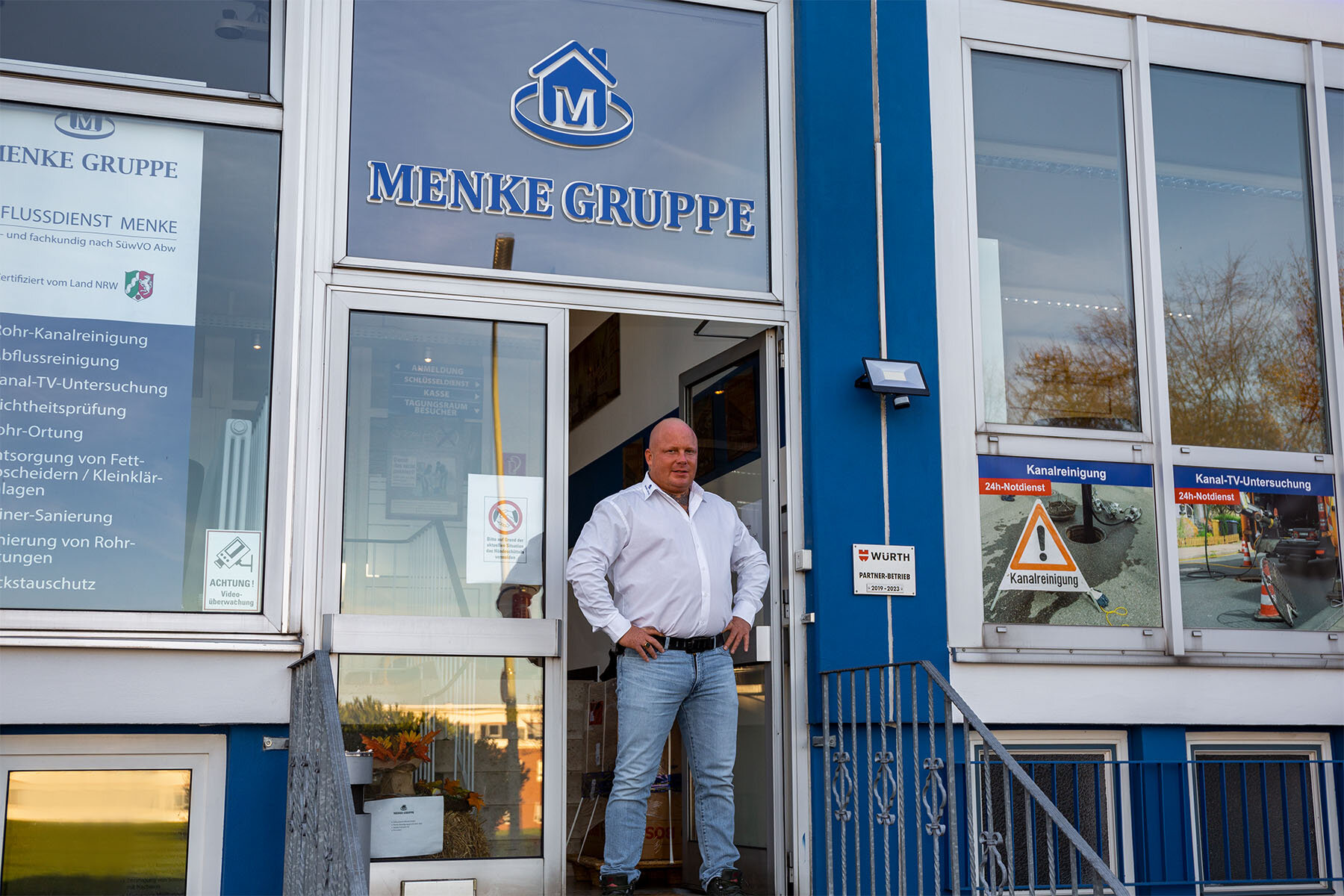 Abflussdienst Menke Rohrreinigung, Kanal TV Schadensanierung